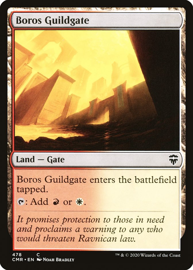 Boros Guildgate [Commander Legends] | Gate City Games LLC