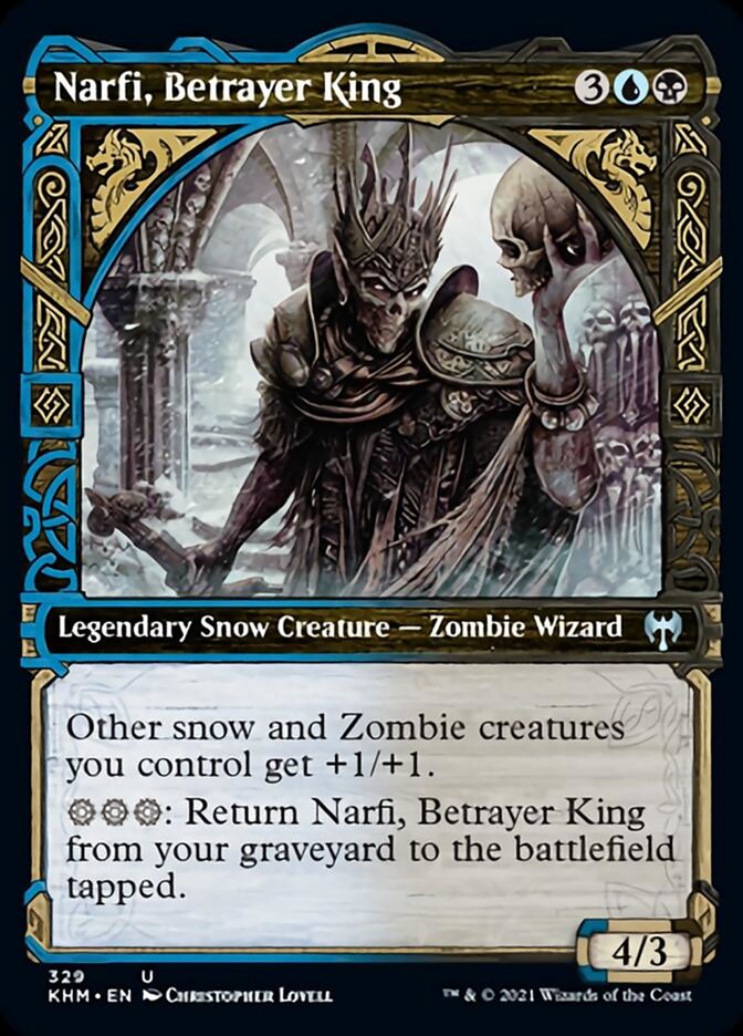 Narfi, Betrayer King (Showcase) [Kaldheim] | Gate City Games LLC