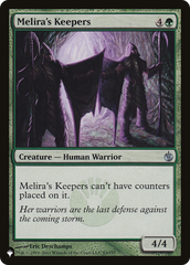 Melira's Keepers [The List] | Gate City Games LLC