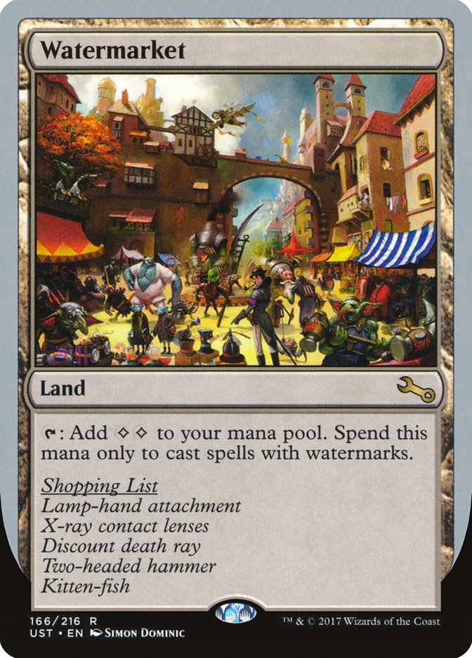 Watermarket [Unstable] | Gate City Games LLC