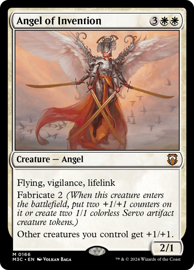 Angel of Invention (Ripple Foil) [Modern Horizons 3 Commander] | Gate City Games LLC