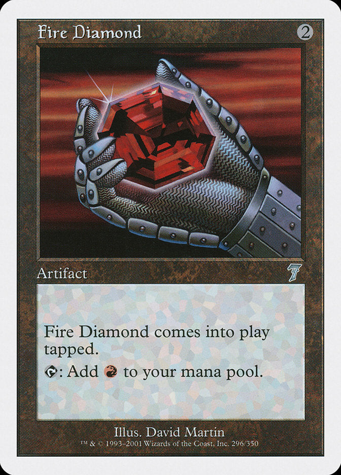 Fire Diamond [Seventh Edition] | Gate City Games LLC