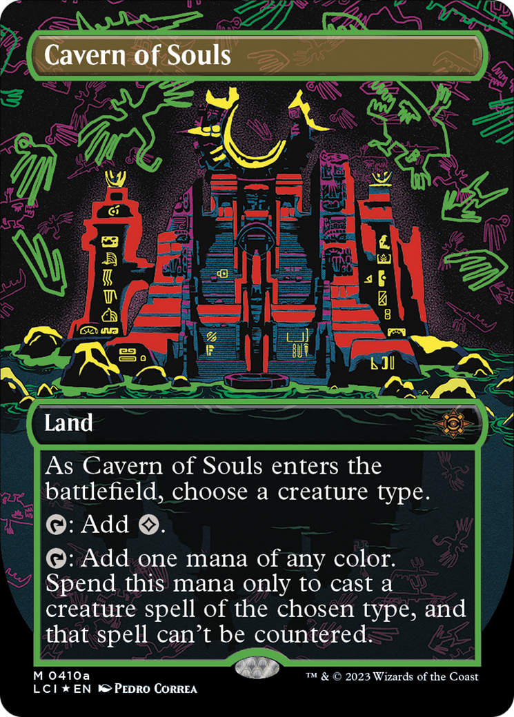 Cavern of Souls (0410a) (Borderless) [The Lost Caverns of Ixalan] | Gate City Games LLC