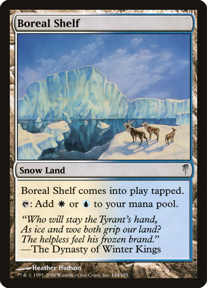 Boreal Shelf [Coldsnap] | Gate City Games LLC