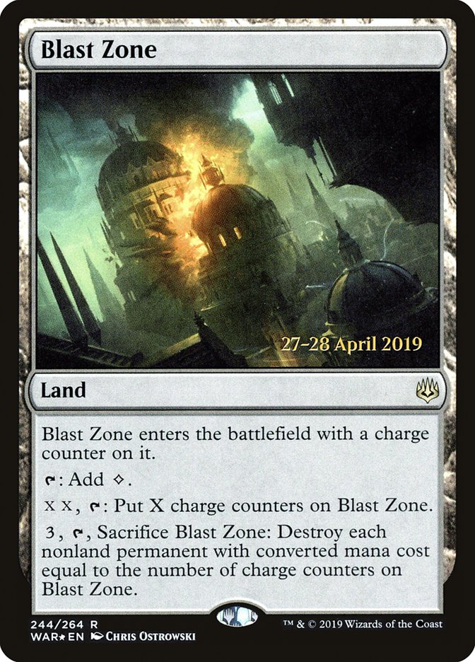 Blast Zone [War of the Spark Prerelease Promos] | Gate City Games LLC