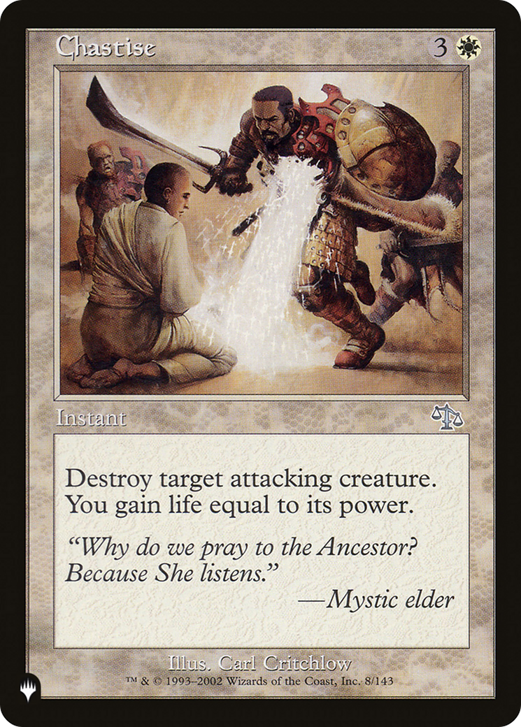 Chastise [The List] | Gate City Games LLC