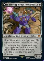 Blitzwing, Cruel Tormentor // Blitzwing, Adaptive Assailant [Transformers] | Gate City Games LLC