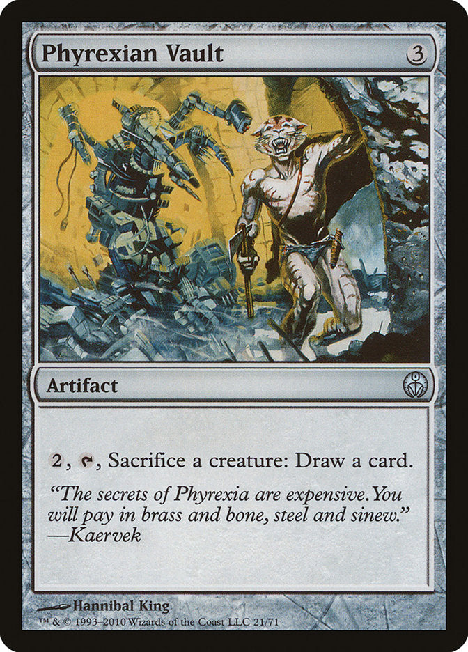 Phyrexian Vault [Duel Decks: Phyrexia vs. the Coalition] | Gate City Games LLC