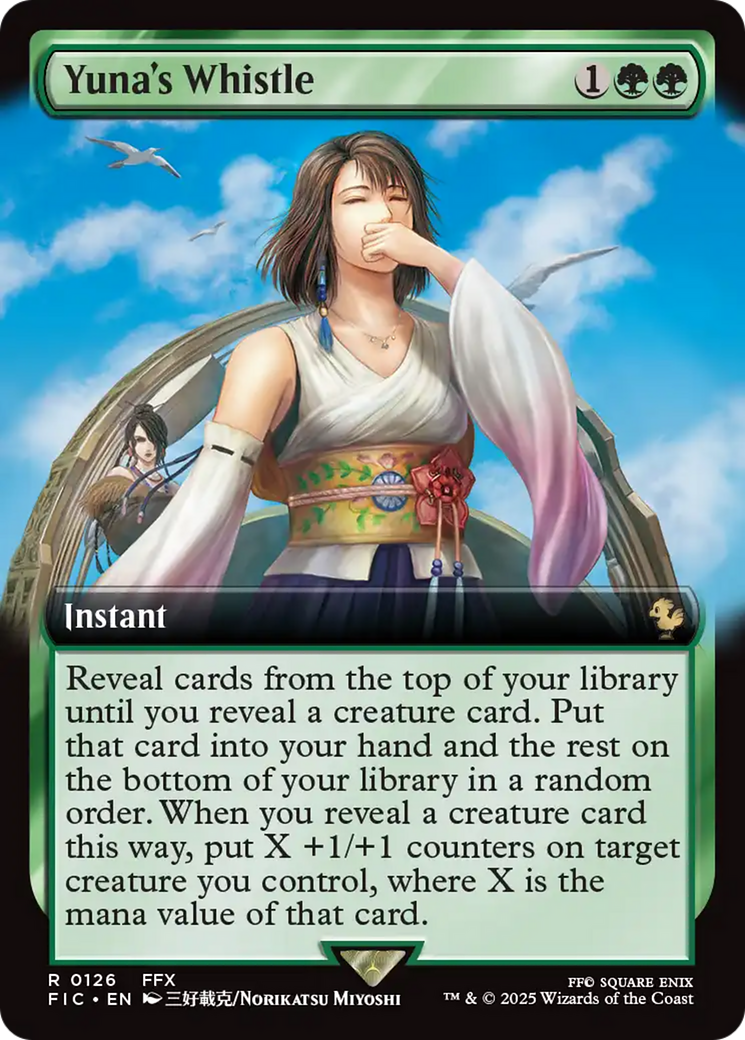 Yuna's Whistle (Extended Art) [FINAL FANTASY Commander] | Gate City Games LLC