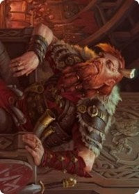 Arni Brokenbrow Art Card [Kaldheim Art Series] | Gate City Games LLC