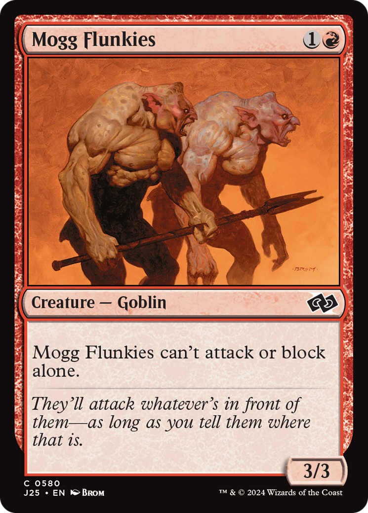 Mogg Flunkies [Foundations Jumpstart] | Gate City Games LLC