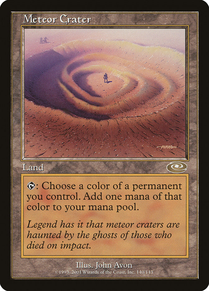 Meteor Crater [Planeshift] | Gate City Games LLC