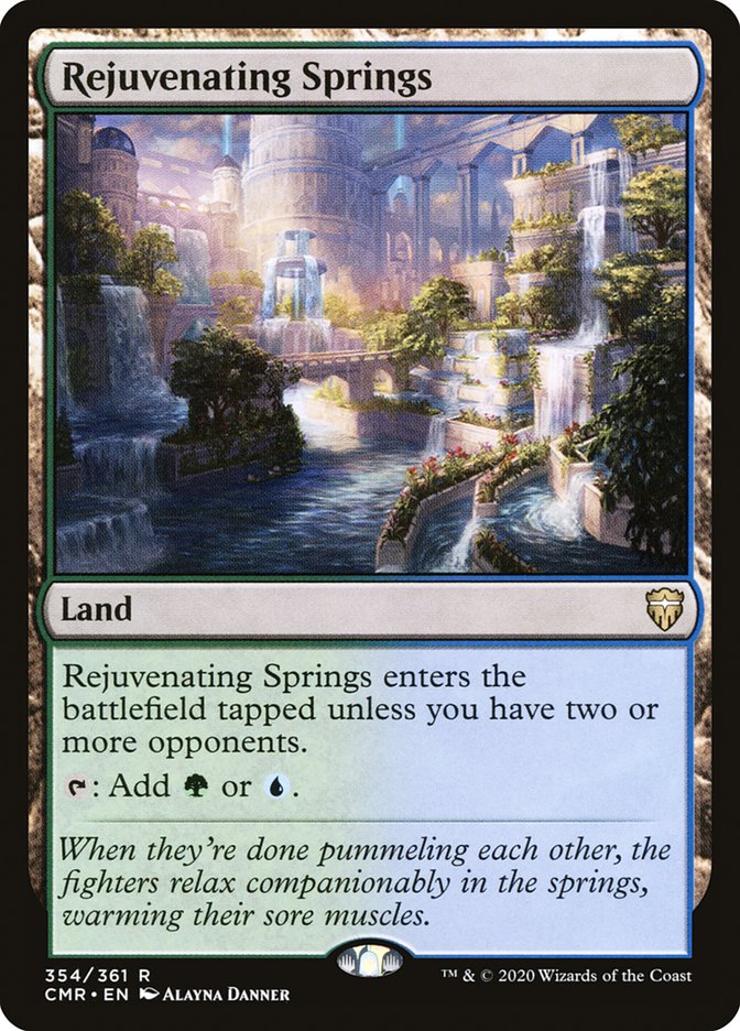 Rejuvenating Springs [Commander Legends] | Gate City Games LLC
