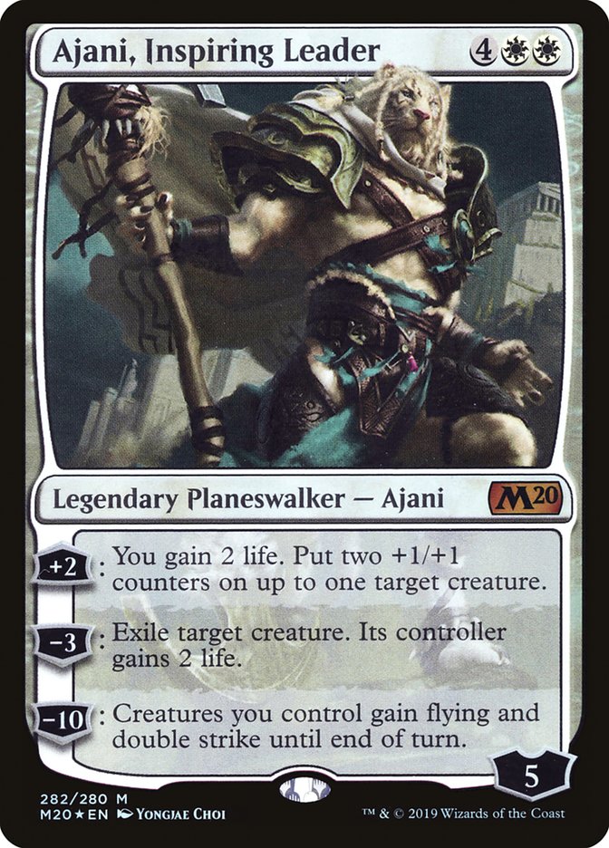 Ajani, Inspiring Leader [Core Set 2020] | Gate City Games LLC