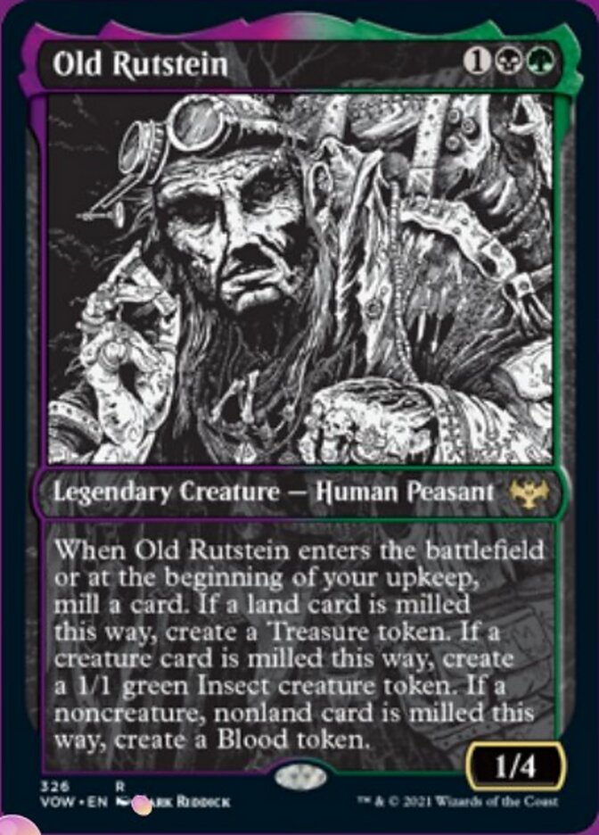 Old Rutstein (Showcase Eternal Night) [Innistrad: Crimson Vow] | Gate City Games LLC