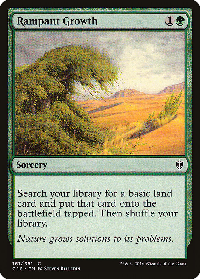 Rampant Growth [Commander 2016] | Gate City Games LLC
