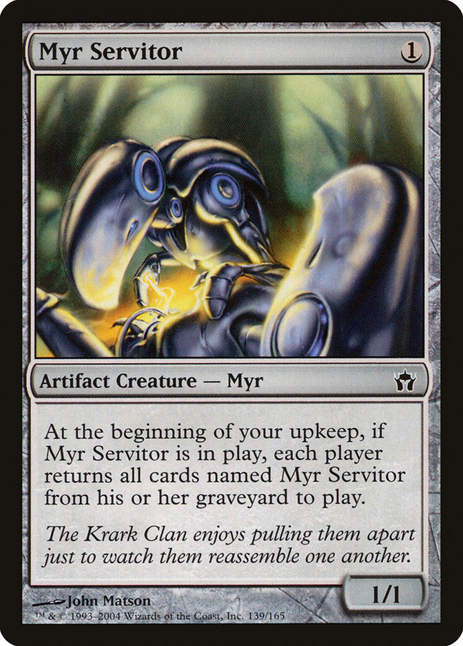Myr Servitor [Fifth Dawn] | Gate City Games LLC