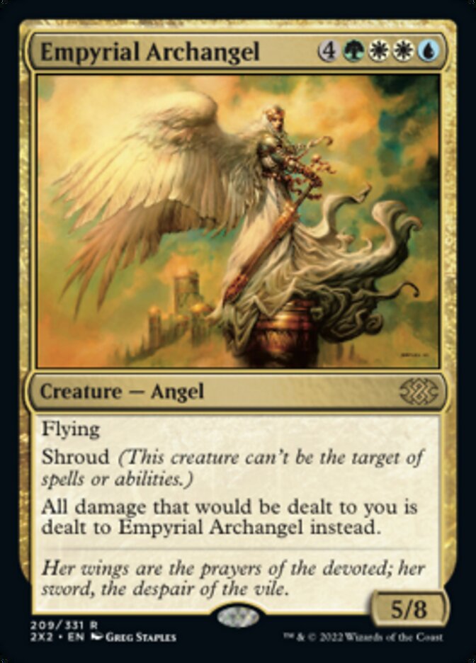 Empyrial Archangel [Double Masters 2022] | Gate City Games LLC