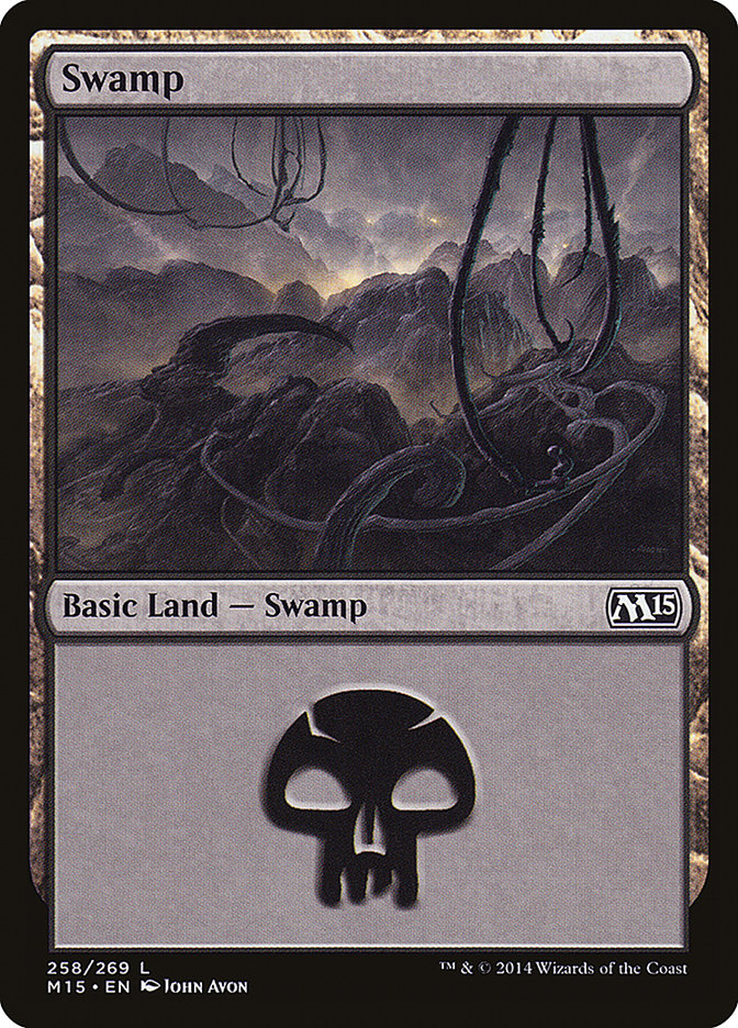 Swamp (258) [Magic 2015] | Gate City Games LLC