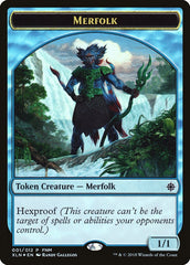 Merfolk // Treasure Double-Sided Token [Friday Night Magic 2018] | Gate City Games LLC