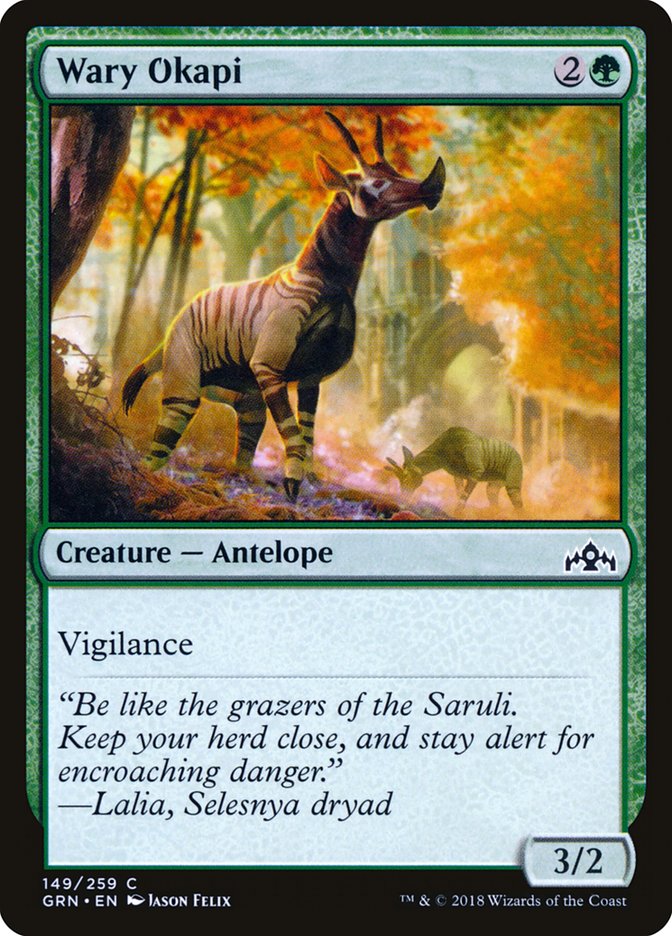 Wary Okapi [Guilds of Ravnica] | Gate City Games LLC