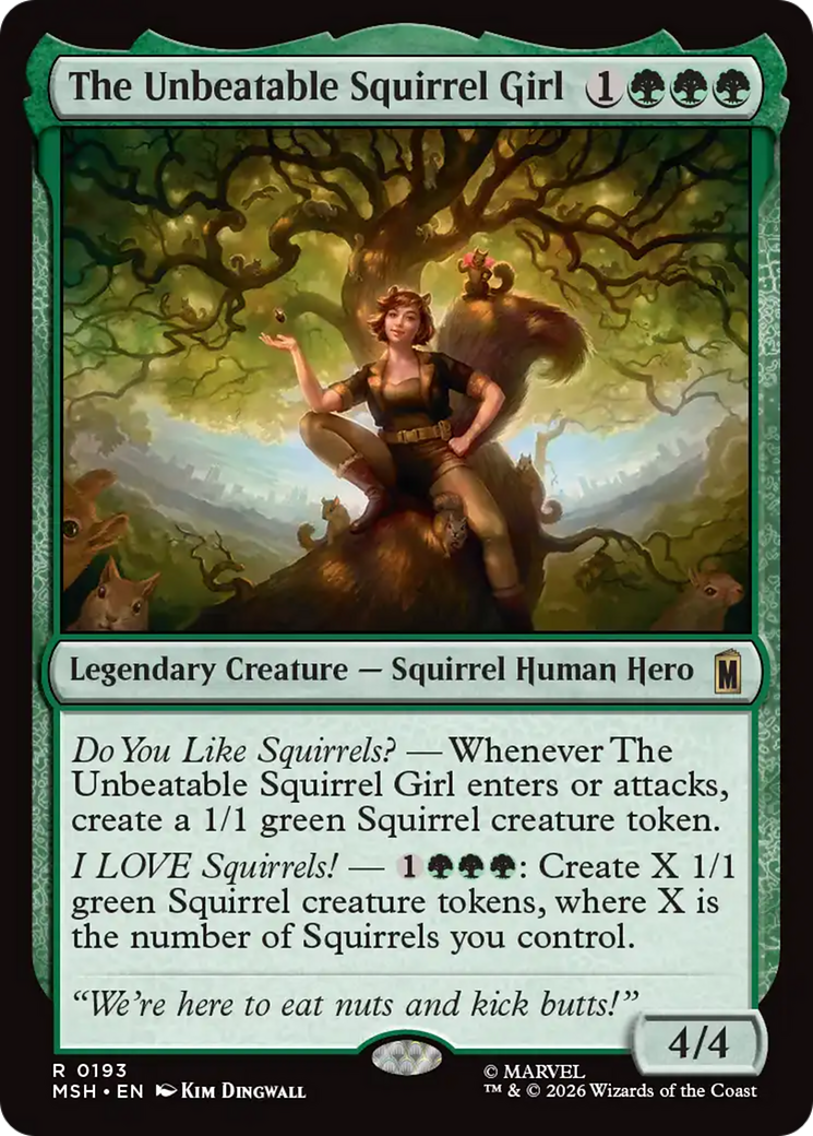 The Unbeatable Squirrel Girl [Marvel Super Heroes] | Gate City Games LLC