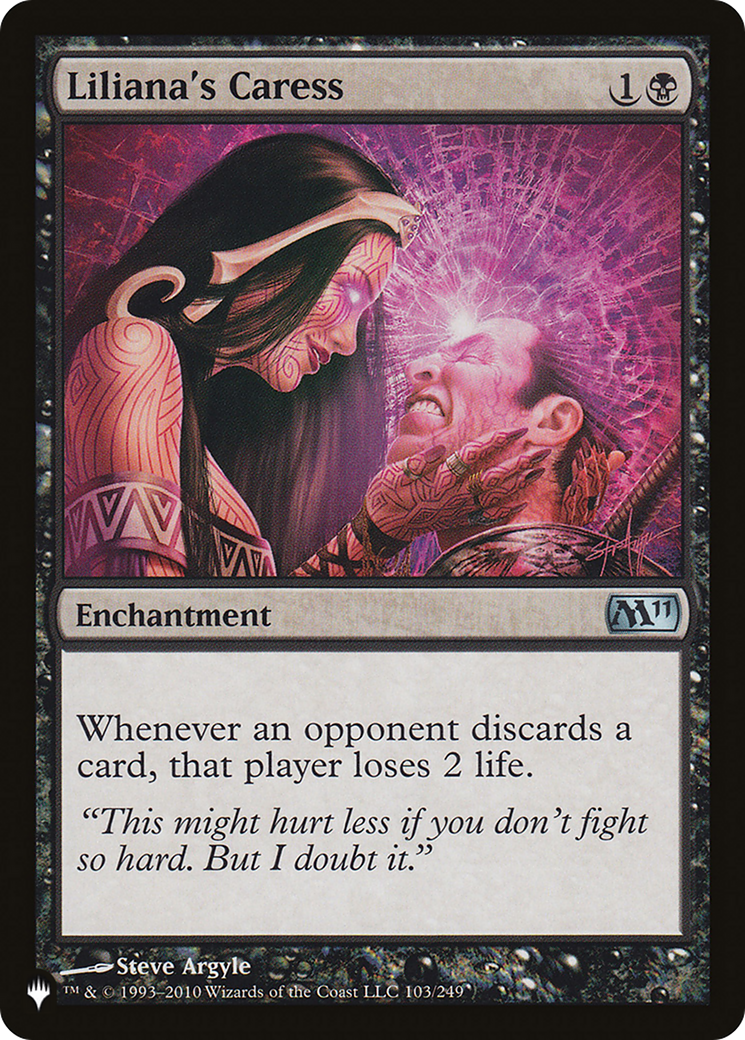 Liliana's Caress [The List] | Gate City Games LLC