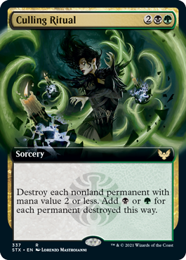 Culling Ritual (Extended Art) [Strixhaven: School of Mages] | Gate City Games LLC