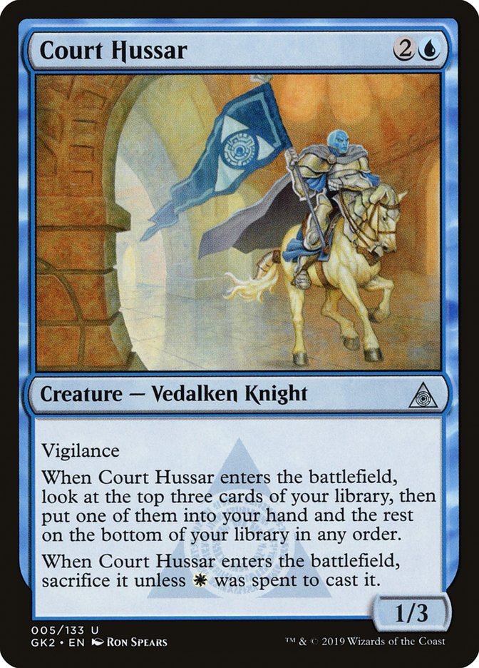 Court Hussar [Ravnica Allegiance Guild Kit] | Gate City Games LLC