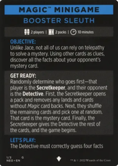 Booster Sleuth (Magic Minigame) [Kamigawa: Neon Dynasty Minigame] | Gate City Games LLC