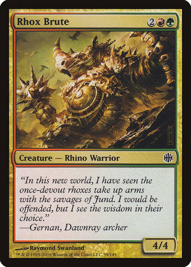 Rhox Brute [Alara Reborn] | Gate City Games LLC