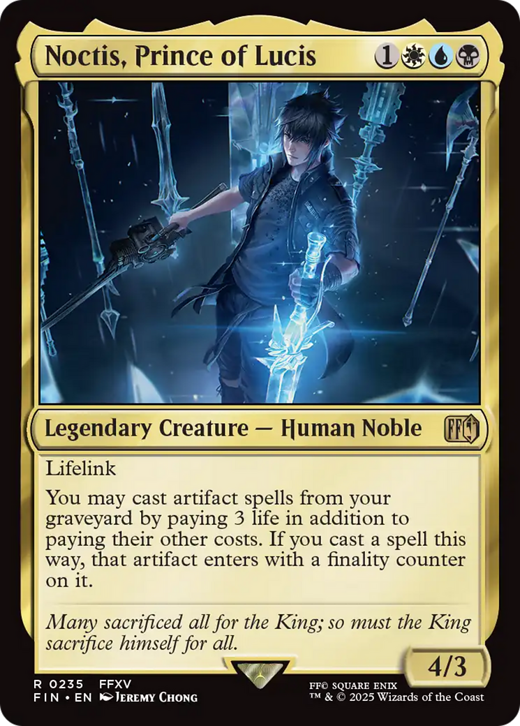 Noctis, Prince of Lucis [FINAL FANTASY] | Gate City Games LLC