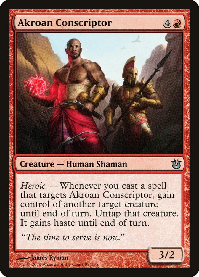Akroan Conscriptor [Born of the Gods] | Gate City Games LLC