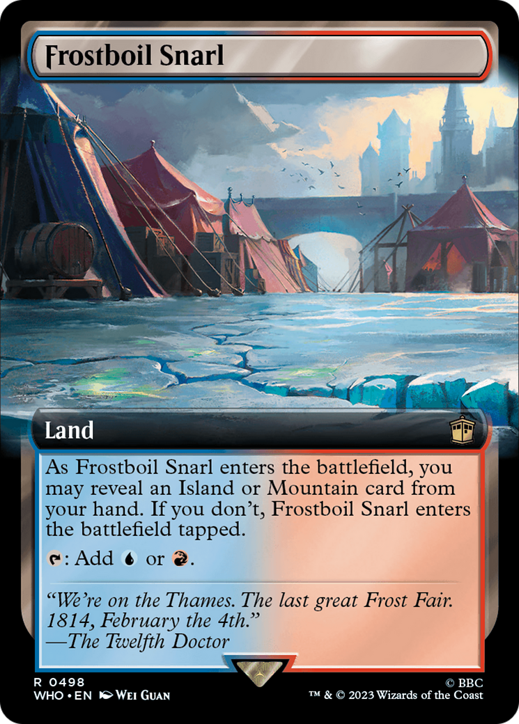 Frostboil Snarl (Extended Art) [Doctor Who] | Gate City Games LLC