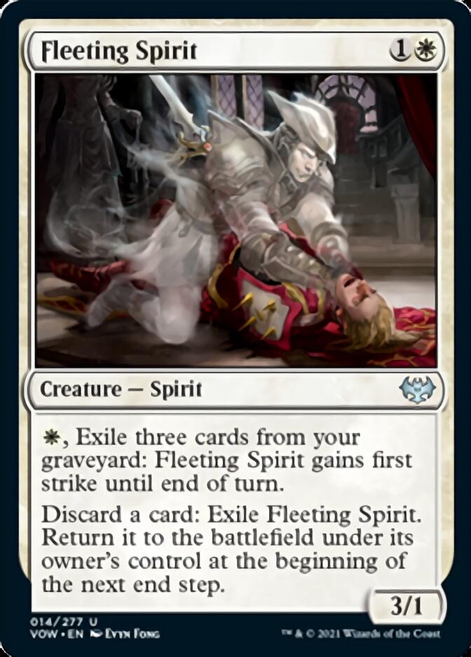 Fleeting Spirit [Innistrad: Crimson Vow] | Gate City Games LLC