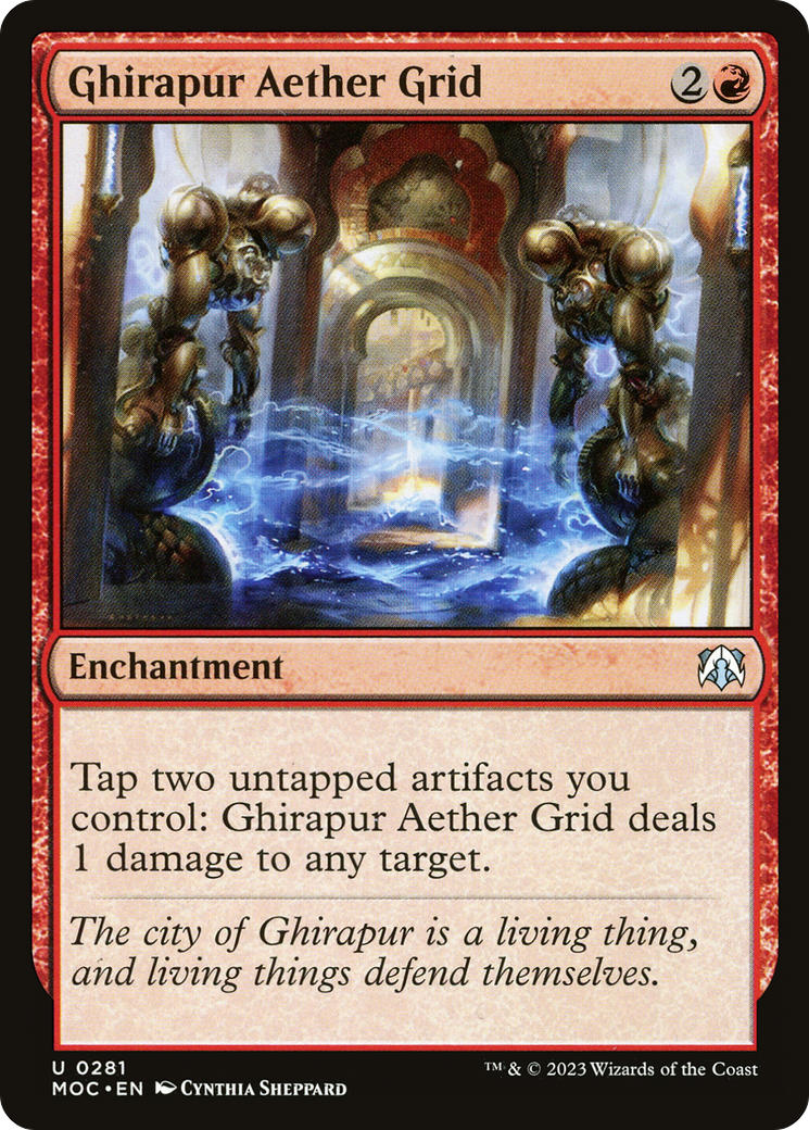 Ghirapur Aether Grid [March of the Machine Commander] | Gate City Games LLC