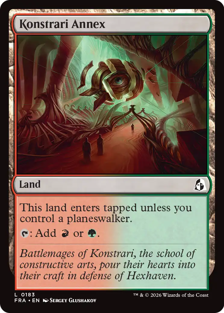 Konstrari Annex [Reality Fracture] | Gate City Games LLC
