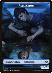 Human Soldier // Reflection Double-Sided Token [Theros Beyond Death Tokens] | Gate City Games LLC