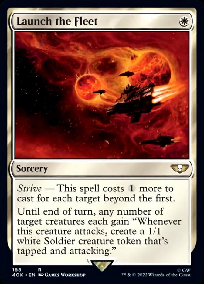Launch the Fleet (Surge Foil) [Warhammer 40,000] | Gate City Games LLC