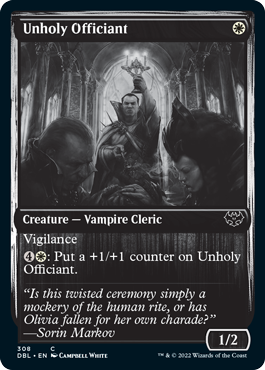 Unholy Officiant [Innistrad: Double Feature] | Gate City Games LLC