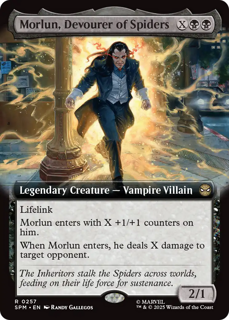 Morlun, Devourer of Spiders (Extended Art) [Marvel's Spider-Man] | Gate City Games LLC