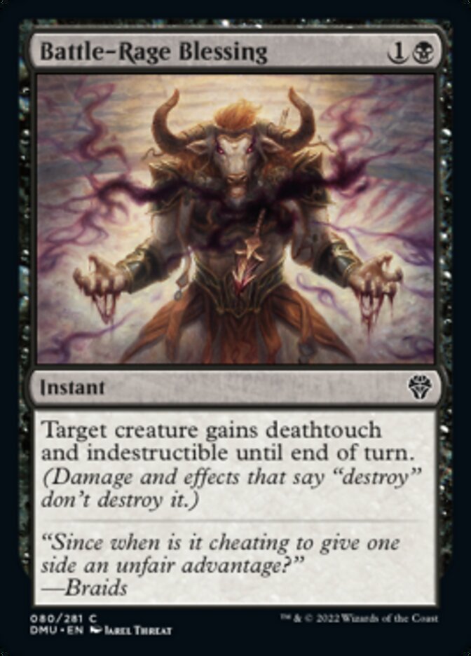 Battle-Rage Blessing [Dominaria United] | Gate City Games LLC