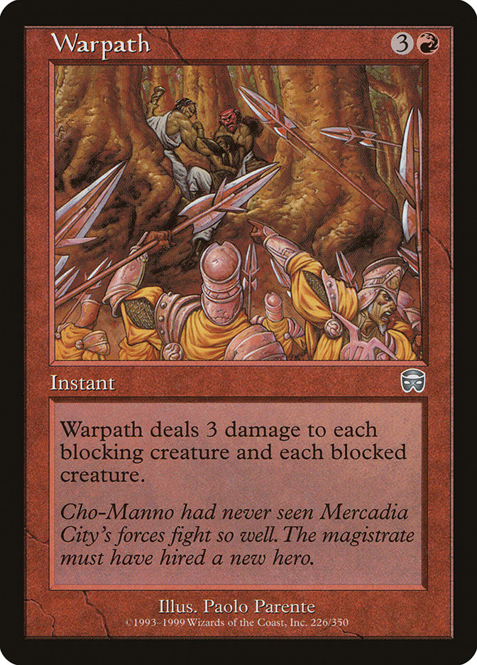 Warpath [Mercadian Masques] | Gate City Games LLC