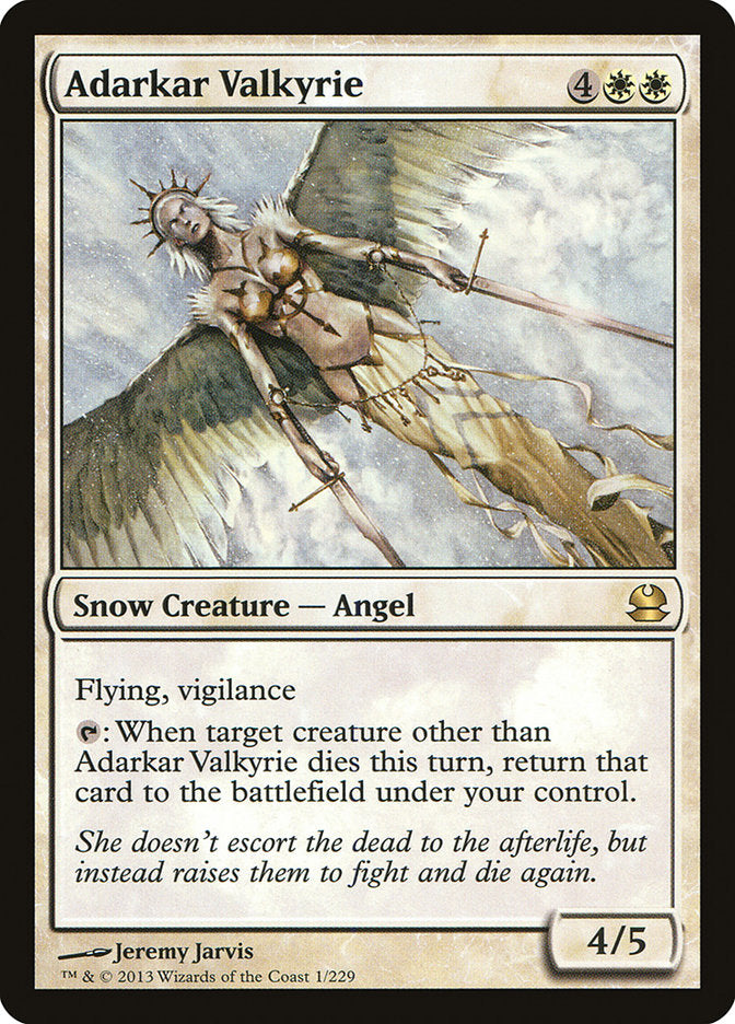 Adarkar Valkyrie [Modern Masters] | Gate City Games LLC