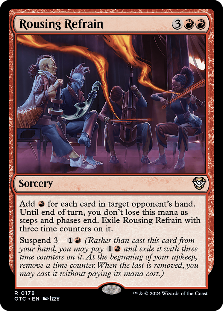 Rousing Refrain [Outlaws of Thunder Junction Commander] | Gate City Games LLC