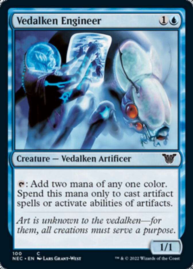 Vedalken Engineer [Kamigawa: Neon Dynasty Commander] | Gate City Games LLC