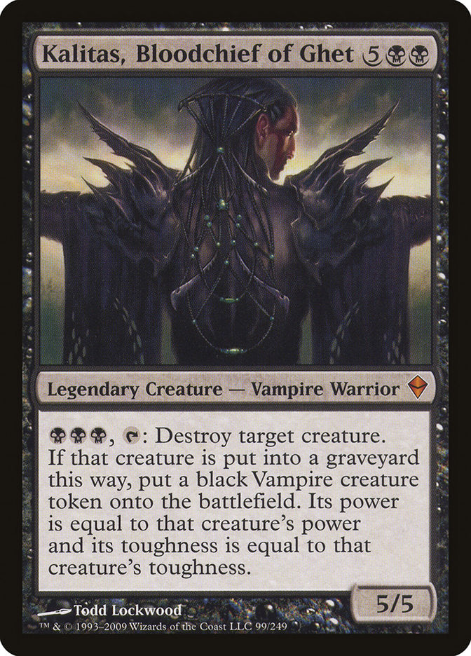 Kalitas, Bloodchief of Ghet [Zendikar] | Gate City Games LLC