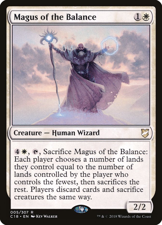 Magus of the Balance [Commander 2018] | Gate City Games LLC