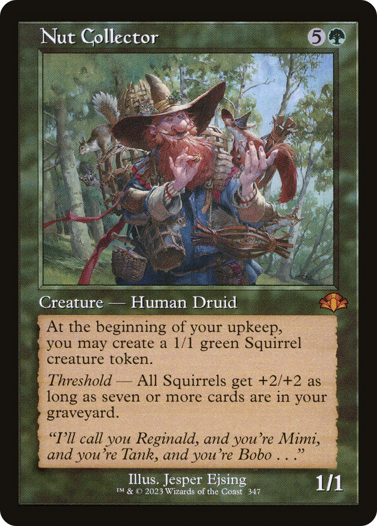 Nut Collector (Retro) [Dominaria Remastered] | Gate City Games LLC