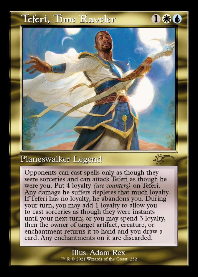 Teferi, Time Raveler (Retro) [Secret Lair Drop Series] | Gate City Games LLC